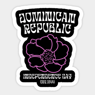 Dominican Republic Independence Day Sticker